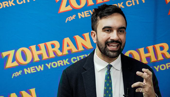New York City mayoral candidate Zohran Mamdani speaks during a campaign event in the Bronx borough of New York City, US, August 14, 2025. — Reuters