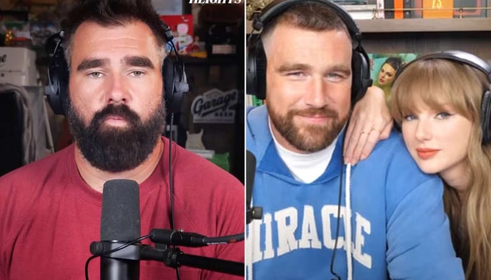 Jason Kelce gushes over Taylor Swifts description of Travis Kelce