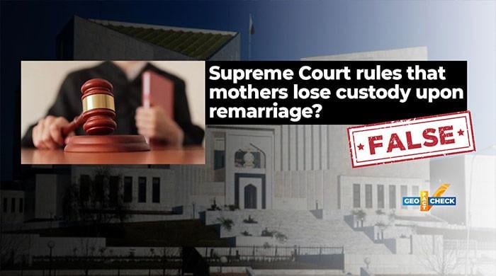 Fact-check: Supreme Court has not ruled that mothers lose custody upon remarriage