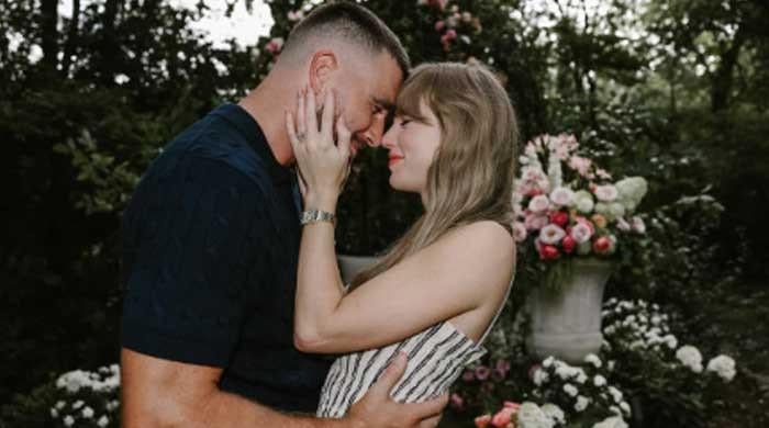 Travis Kelce's dad dishes on the real date of his son, Taylor Swift's engagement