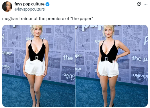 Meghan Trainor steps out at The Paper premiere after major transformation