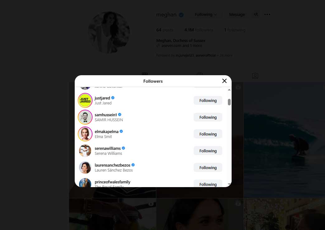 Meghan Markle continues to attract A-list attention