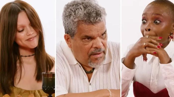 'Wednesday' cast takes on 'Hot Ones' challenge