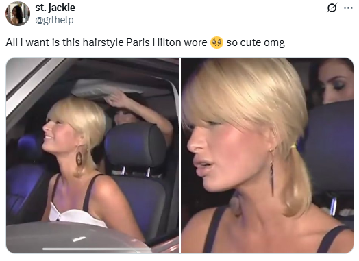 Paris Hilton spills beans about a major hairstyle mishap