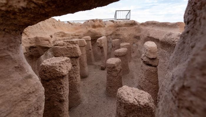 A view shows the archaeological site of Karahan Tepe, one of the worlds oldest Neolithic settlements, is pictured in Sanliurfa, Turkey, September 13, 2023. — Reuters
