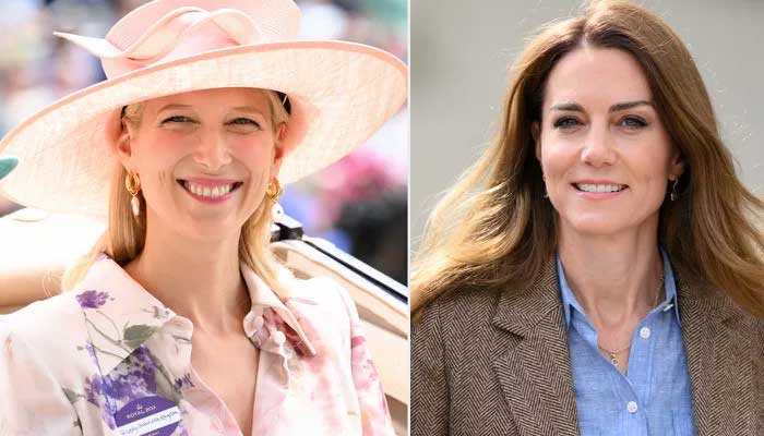 Lady Gabriella Kingston and Kate Middleton