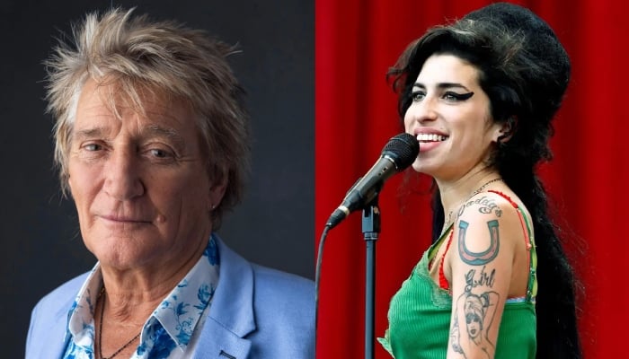 Photo: Rod Stewart all praise for Amy Winehouse: Best one of the lot