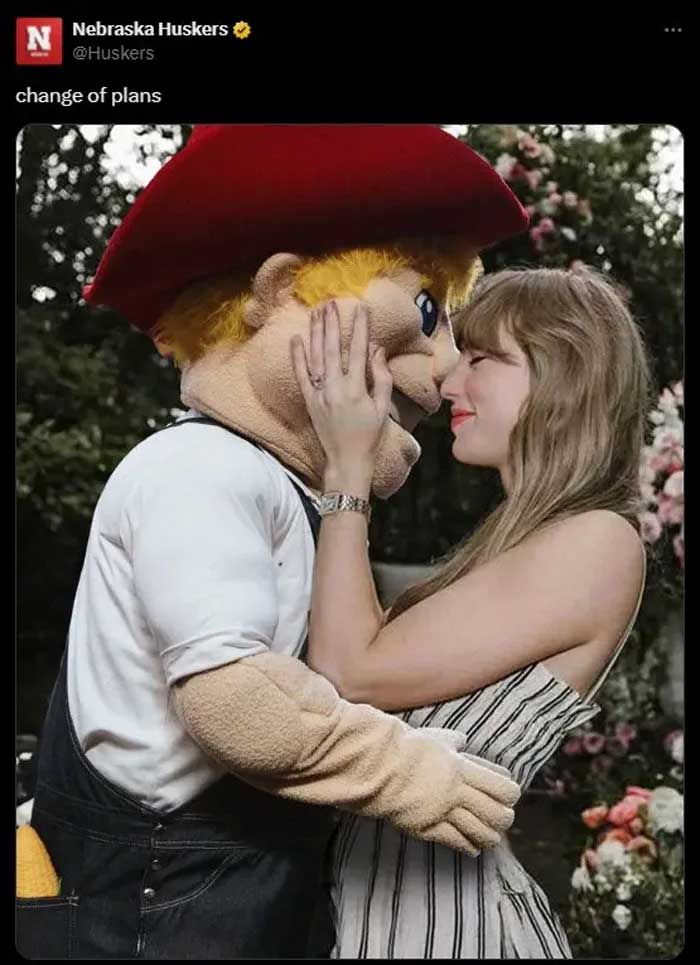 University of Nebraskas tweet angers Taylor Swift fans
