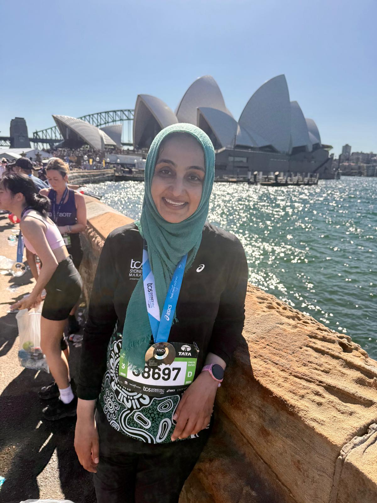 Pakistani American runner Yusra Bokhari. — Reporter