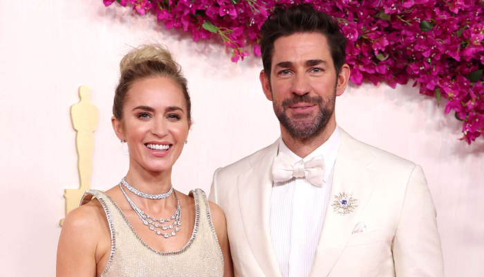 Emily Blunt shares rare insight into home life with John Krasinski and kids