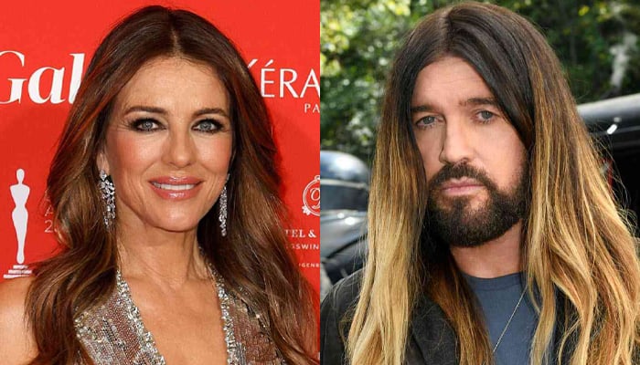 Billy Ray Cyrus helps Elizabeth Hurley grow in music