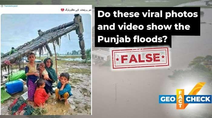 Fact-check: Outdated photos and video falsely linked to Punjab floods