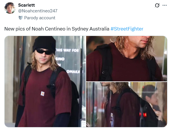 Noah Centineo debuts dramatic new look amid Street Fighter filming