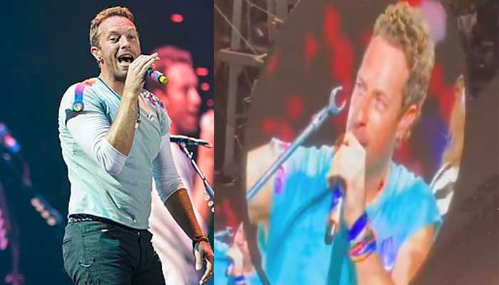 Chris Martin sparks yet another controversy at Wembley Stadium