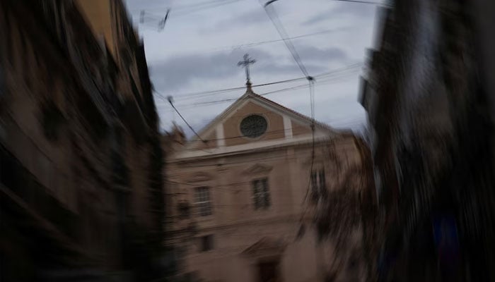 A church is seen on the day Portugals commission investigating allegations of historical child sexual abuse by members of the Portuguese Catholic church will unveil its report, in Lisbon, Portugal, February 13, 2023. — Reuters