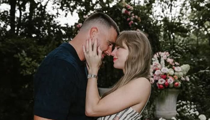 Travis Kelce finally speaks out about his egangement to Taylor Swift