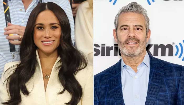 Meghan Markle and Andy Cohen