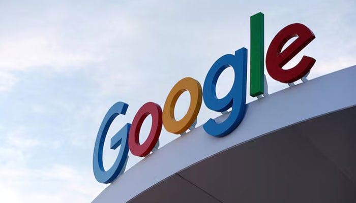 The Google logo is seen on the Google house at CES 2024, an annual consumer electronics trade show, in Las Vegas, Nevada, US, on January 10, 2024. — Reuters