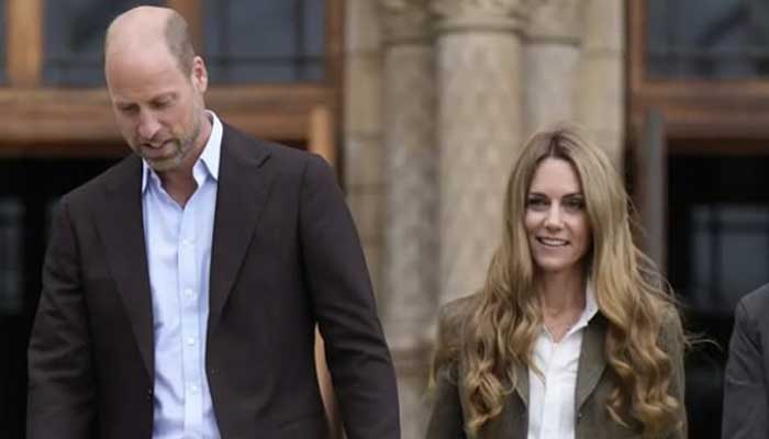 Kate Middleton looked stunning as she joined Prince William for a joint royal engagement