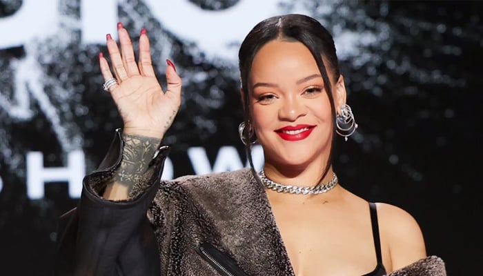 Rihanna flaunts baby bump during rare outing in Los Angeles
