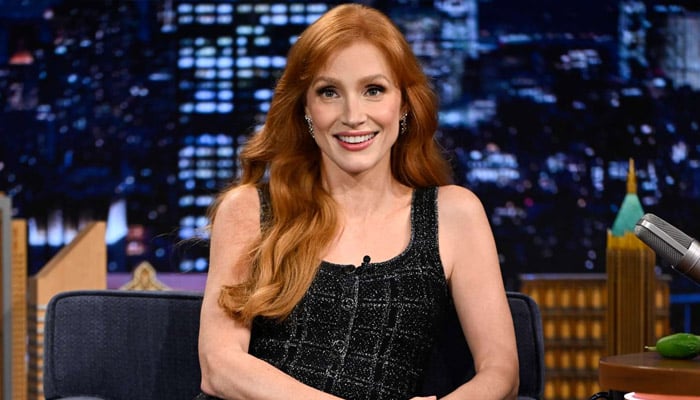 Jessica Chastain gets emotional in Hollywood Walk of Fame