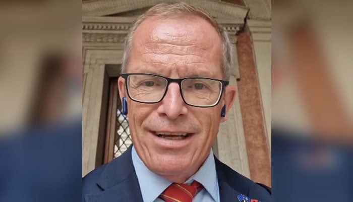 Austrian economist Gunther Fehlinger-Jahn speaks in a video message, released on September 5, 2025. — X@GunterFehlinger
