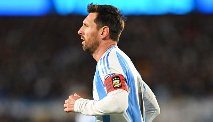 Soccer Football - World Cup - CONMEBOL Qualifiers - Argentina v Venezuela - Estadio Monumental, Buenos Aires, Argentina - September 4, 2025 Argentinas Lionel Messi— Reuters