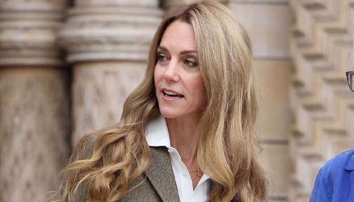 Kate Middleton returns to traditional hair after backlash