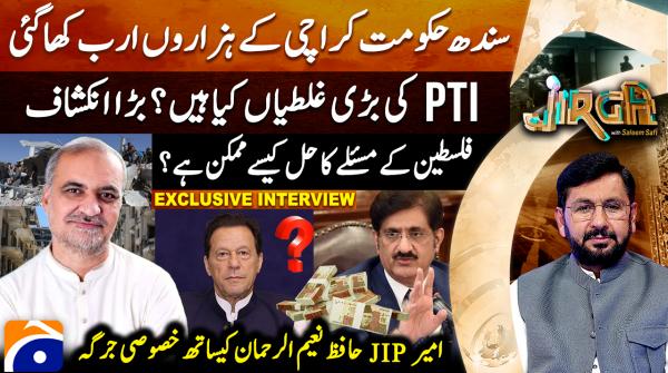 Hafiz Naeem accuses Sindh govt of plundering Karachi's funds