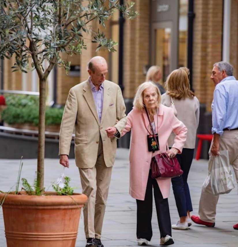 The Duke and Duchess of Kent