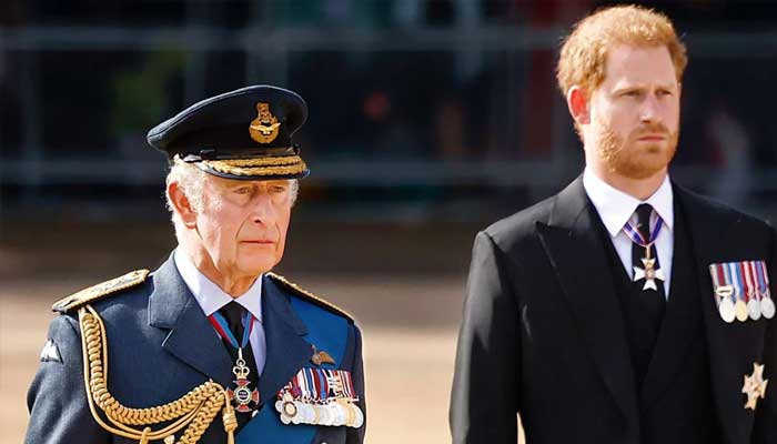 King Charles and Prince Harry