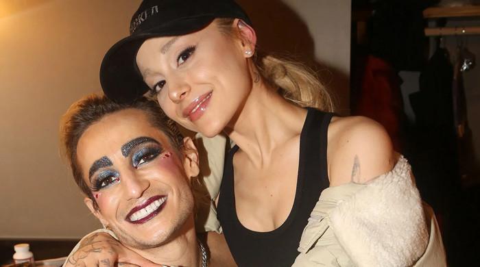 Ariana Grande's brother Frankie under fire over reaction to Tate McRae's performance