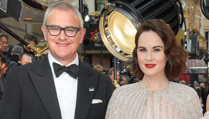 Hugh Bonneville reveals Michelle Dockery often texts me as Papa