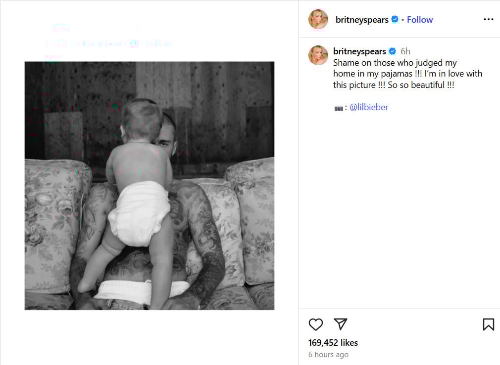 Britney Spears speaks out against Justin Biebers critics in emotional clap back