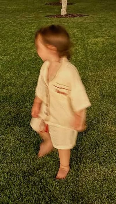 Kourtney Kardashian reveals rare glimpse of son Rockys face