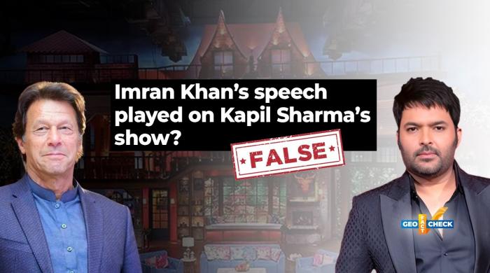 Fact-check: Video of Imran Khan's speech on Kapil Sharma show is doctored