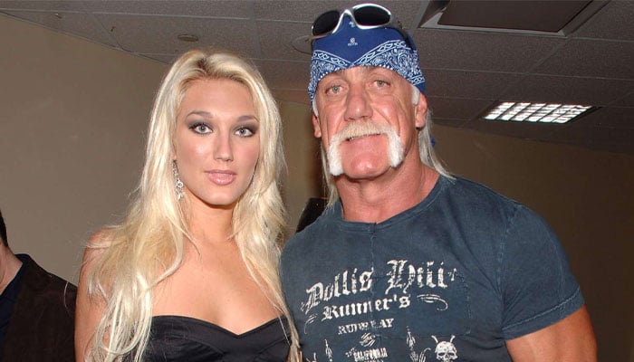 Brooke Hogan reacts as dad Hulk leaves her out of $5M will