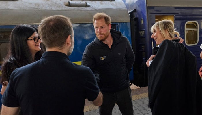 Prince Harry shares a message of hope