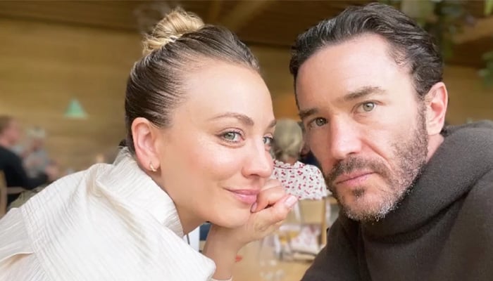 Tom Pelphrey opens up about working with fiancée Kaley Cuoco