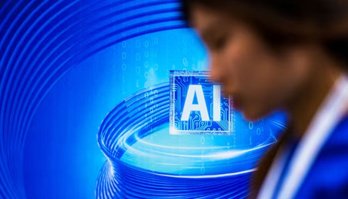 An AI (Artificial Intelligence) sign is seen at the World Artificial Intelligence Conference (WAIC) in Shanghai, China July 6, 2023. — Reuters