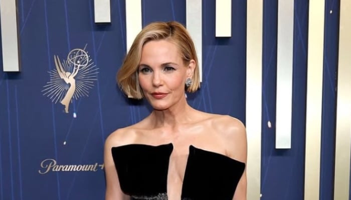 Leslie Bibb jokes she struggled to breathe in Armani gown at 2025 Emmys | Source: Chu Nails Instagram