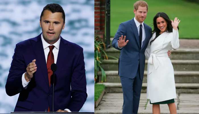 Charlie Kirk, Prince Harry and Meghan Markle
