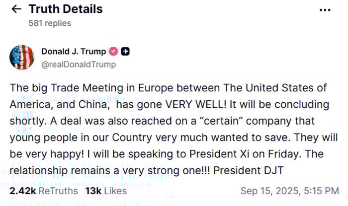 — Screengrab via Social Truth.