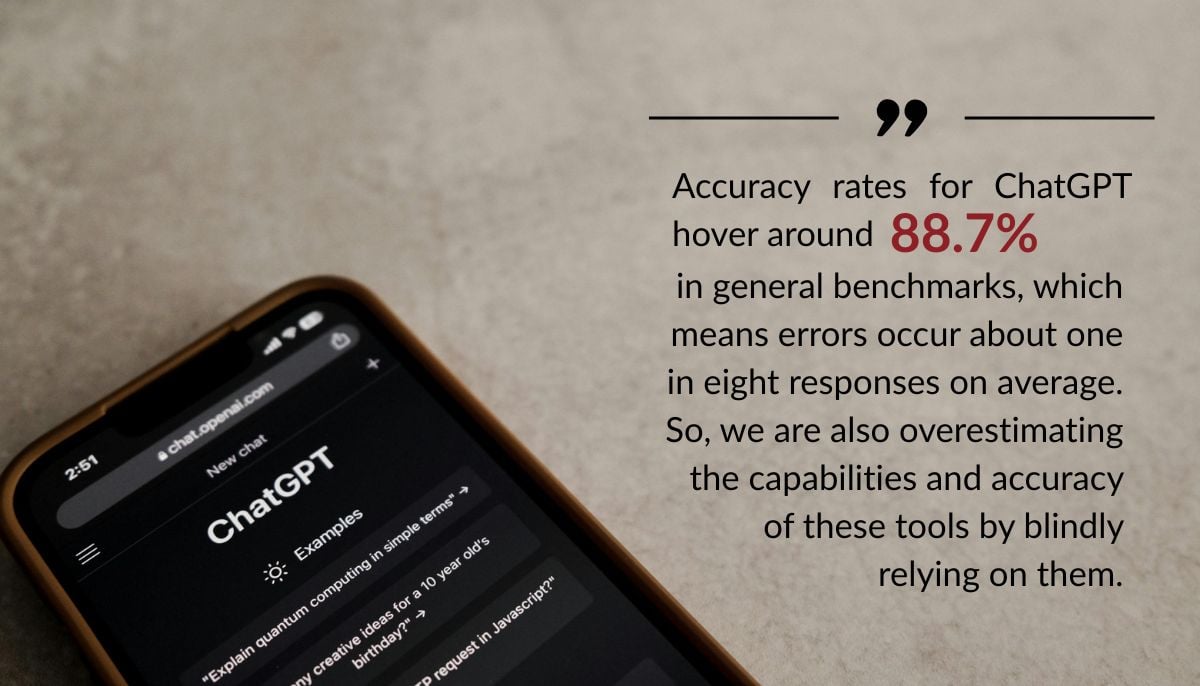 A representational image showing the mobile interface of ChatGPT. — Canva