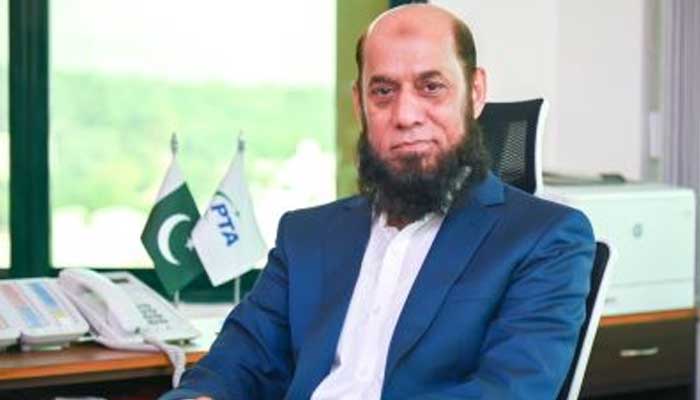 An undated image of PTA Chairman Major General (retd) Hafeez Ur Rehman. — PTA website