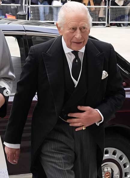 In pictures: King Charles joins royals at Duchess of Kents funeral