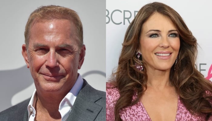 Photo: Kevin Costners secret crush on Elizabeth Hurley laid bare: Report