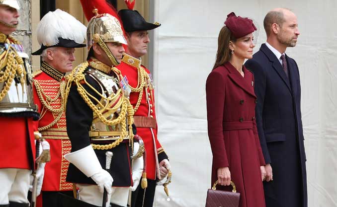 In pictures and videos: Trumps Windsor Castle welcome by King Charles, William and Kate