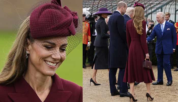 Prince William and Kate Middleton welcomed US President Donald Trump and his wife Melania Trump