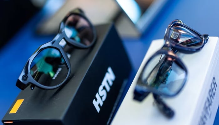Meta smart glasses on display during the Meta annual Connect conference at the companys headquarters in Menlo Park, California, US, September 16, 2025. — Reuters